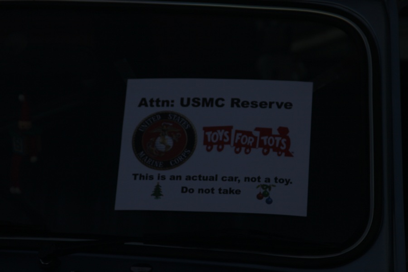 On an old Mini